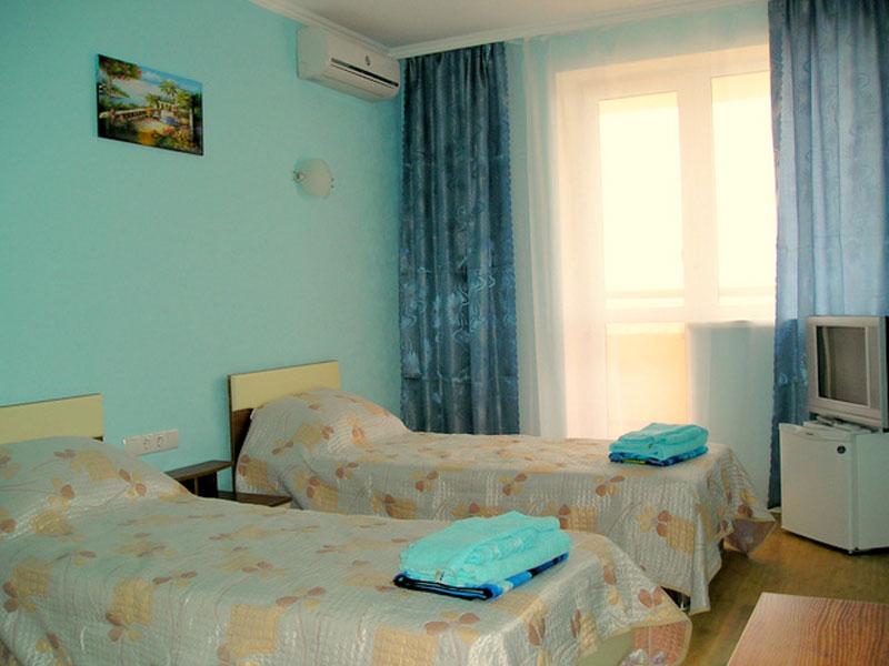 Пример одного из номеров для отдыхающих в санатории «Юрмино» в Крыму