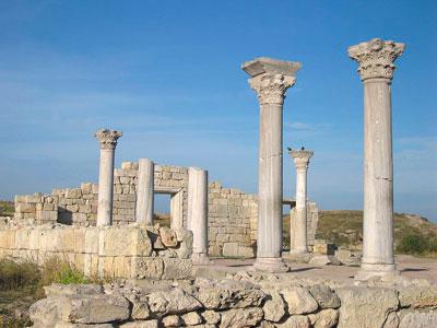 Древний греческий город Херсонес Таврический в Крыму